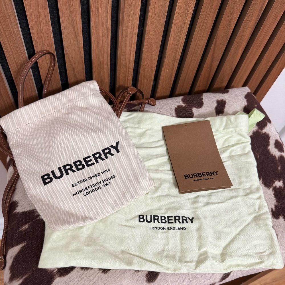 Burberry Canvas Crossbody Bag - Picture 8 of 9